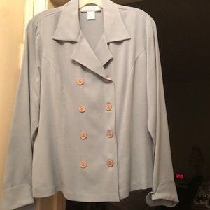 New York City Blouse Co Periwinkle Blouse Size 8